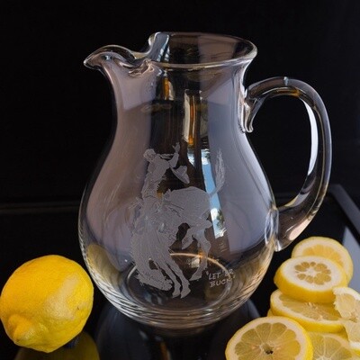 Pendleton Round-Up Crystal Pitcher