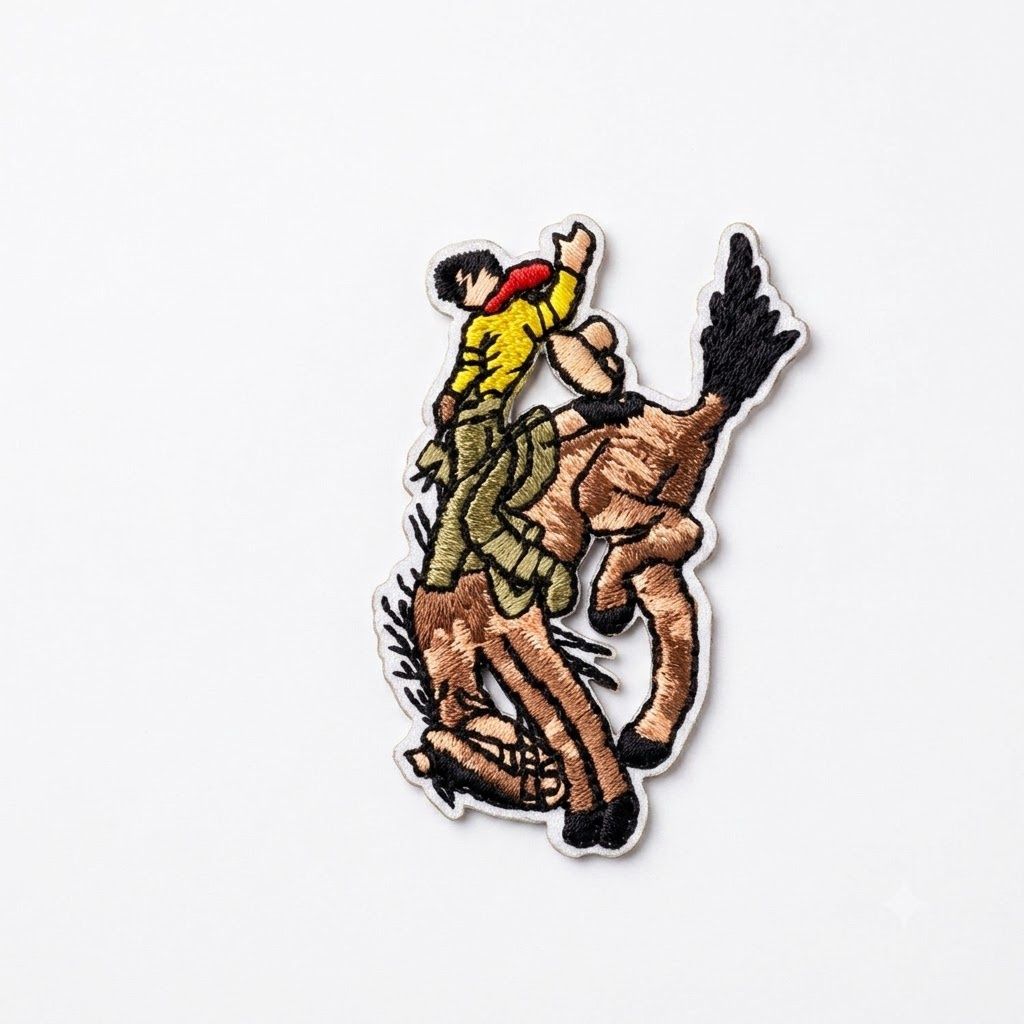 Pendleton Round-Up Embroidered Sticker Patch