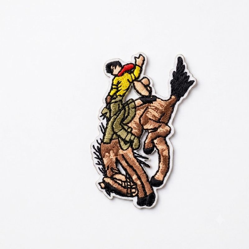 Pendleton Round-Up Embroidered Sticker Patch