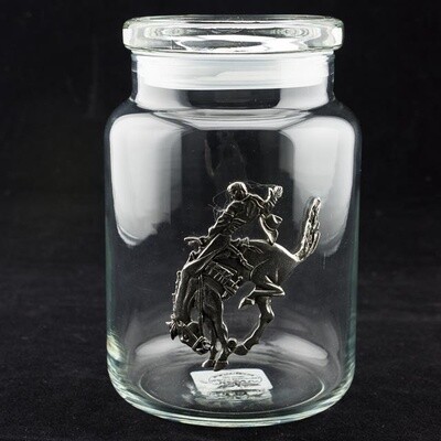 Pendleton Round-Up Pewter Jar
