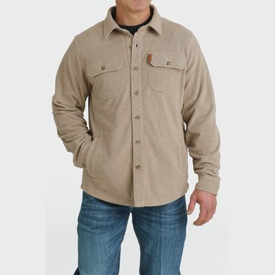 Men's Cinch Pendleton Round-Up Khaki Shirt Jacket