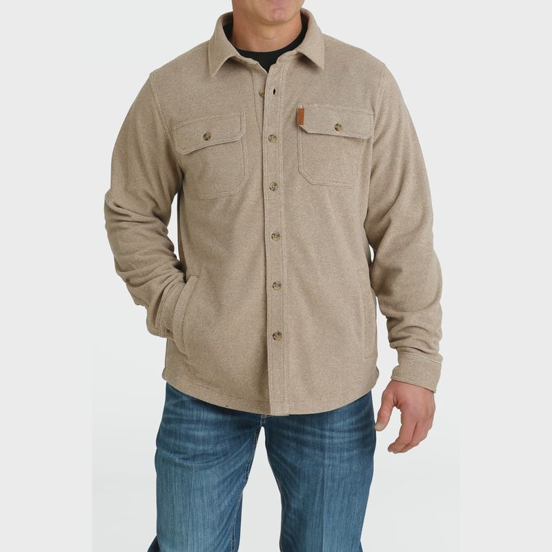Men's Cinch Pendleton Round-Up Khaki Shirt Jacket