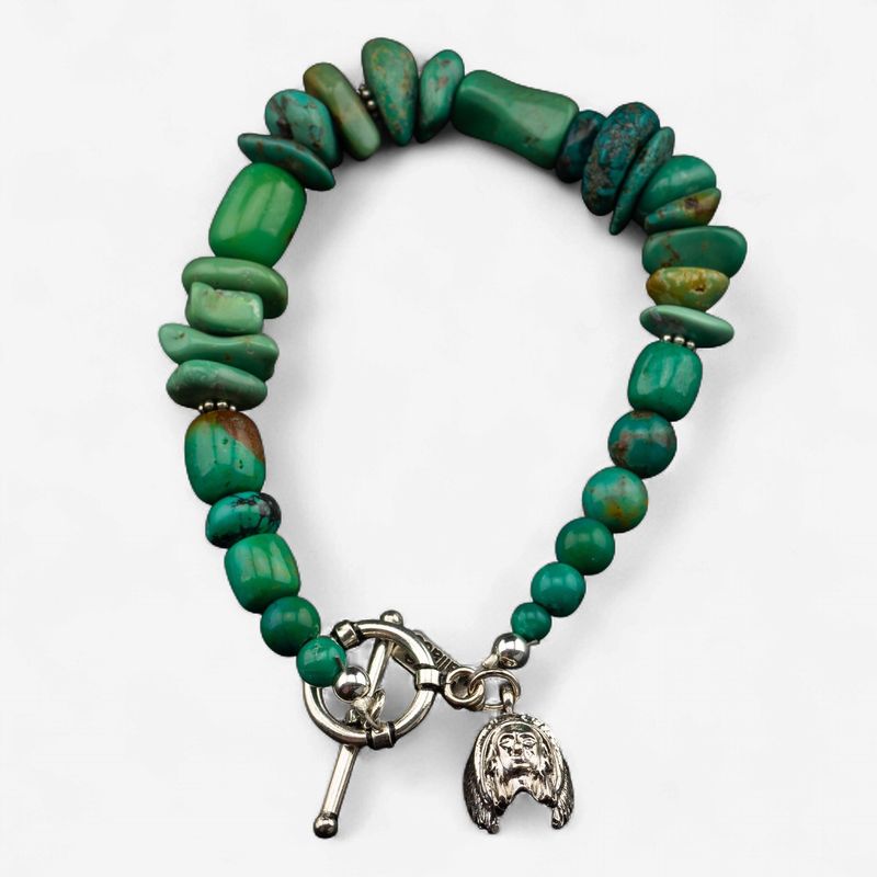 Happy Canyon Turquoise Stone Bracelet