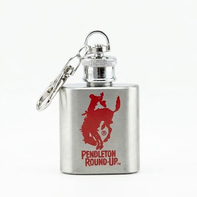 Pendleton Round-Up Mini Flask Keychain