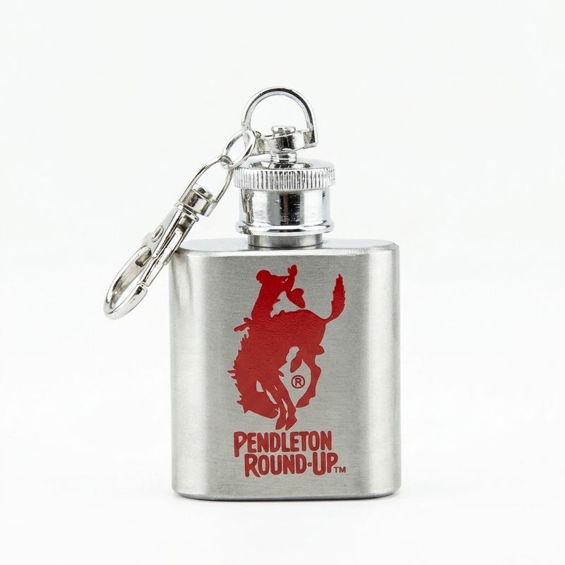 Pendleton Round-Up Mini Flask Keychain