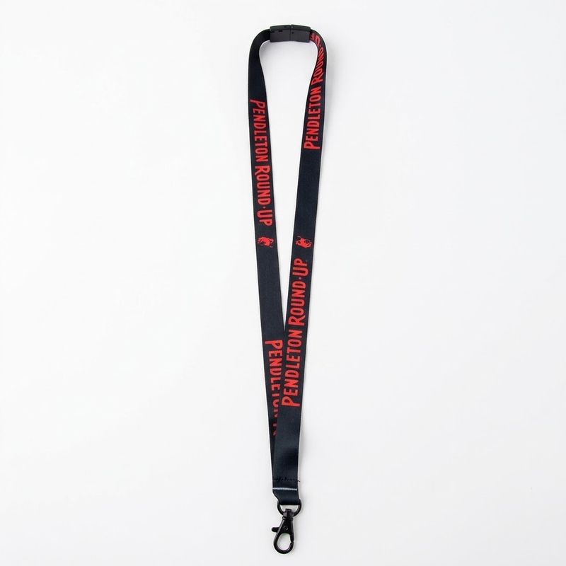 Black Pendleton Round-Up Lanyard