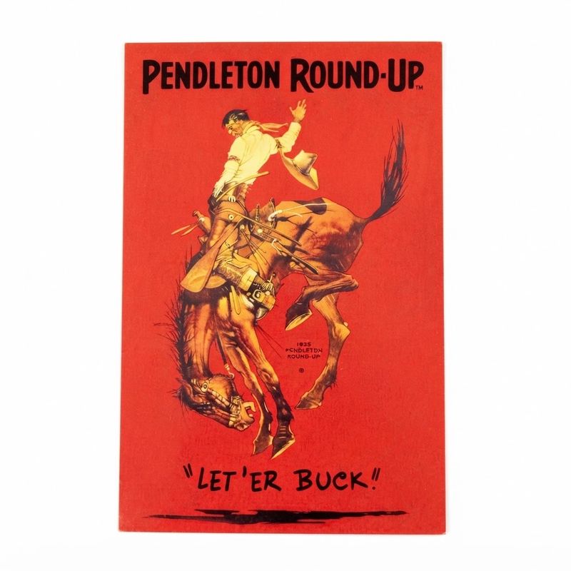 Pendleton Round-Up Postcard