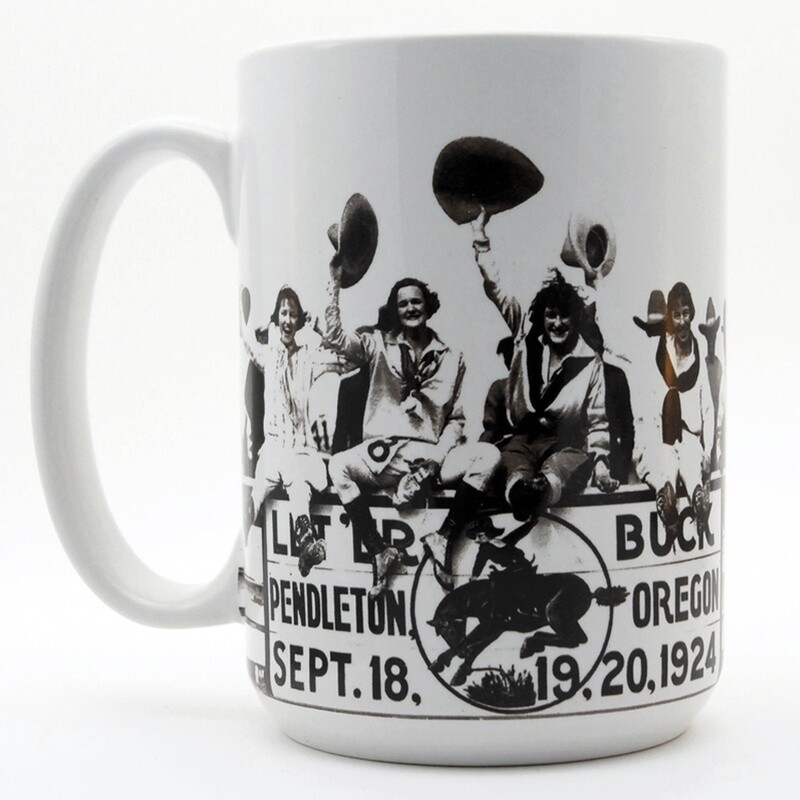 Pendleton Round-Up Four Cowgirls Mug