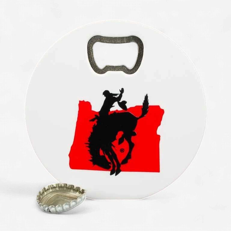 Pendleton Round-Up Coaster w/ Bottle Opener