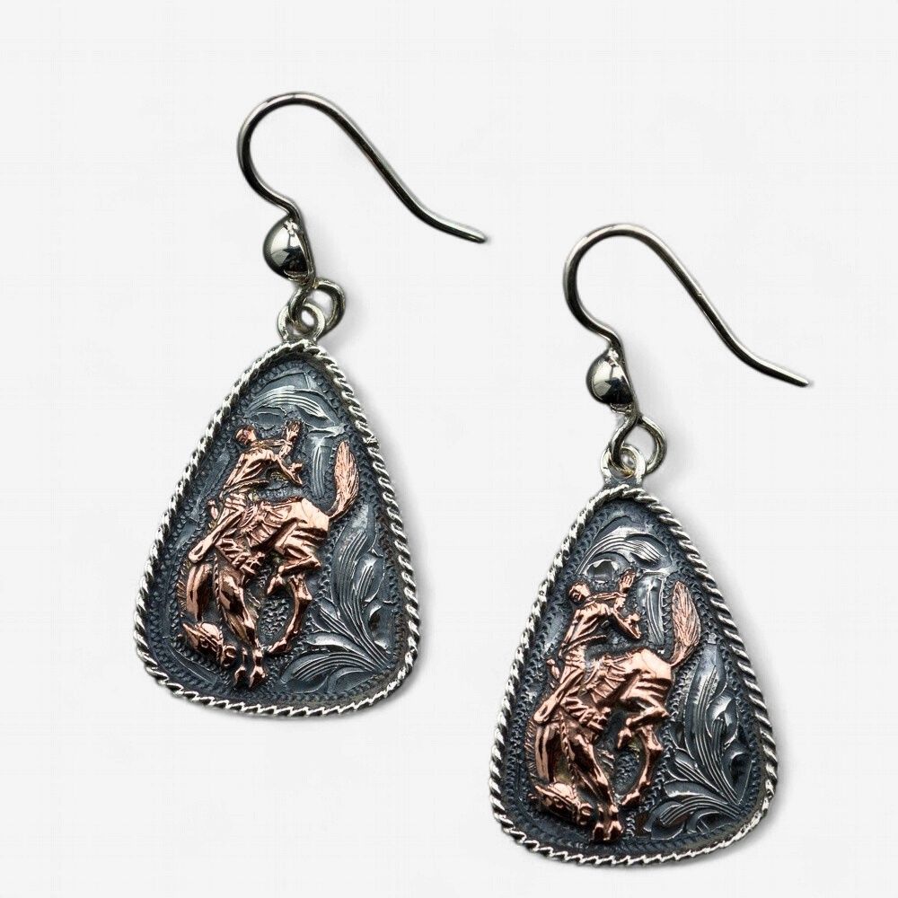 Pendleton Round-Up Vogt Rope Edge Earrings