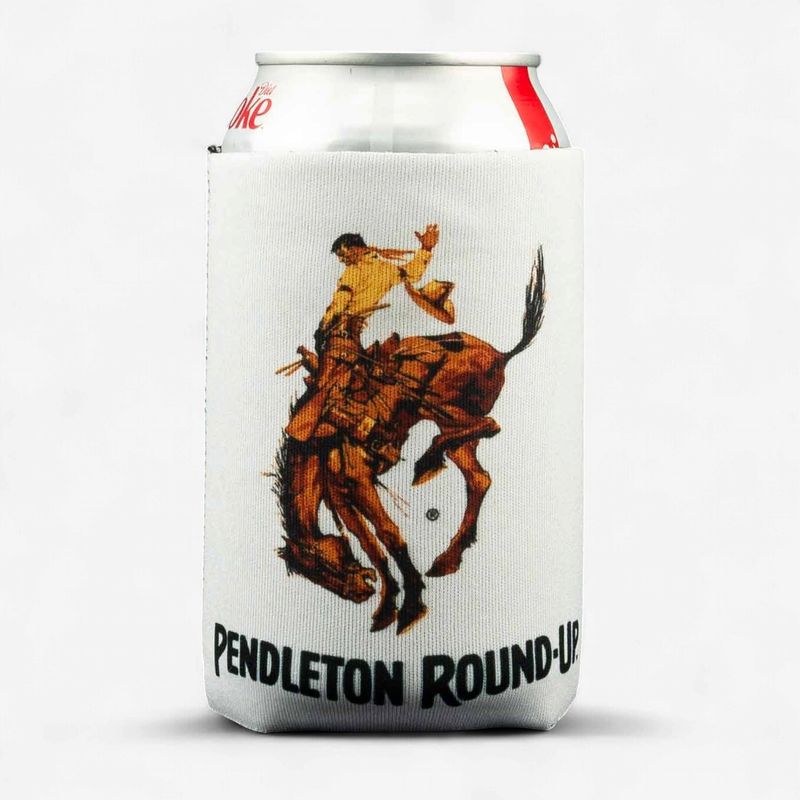 Pendleton Round-Up Full Color Bucking Horse Koozie