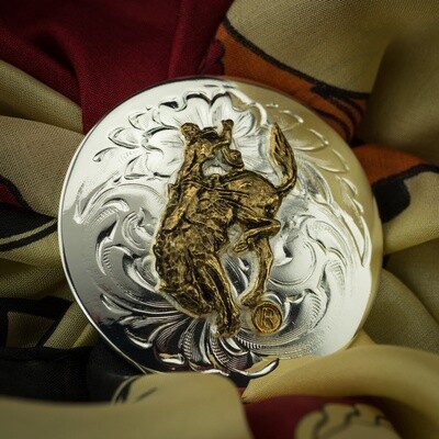 Pendleton Round-Up Montana Silversmiths Scarf Slide