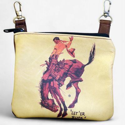 Tan Pendleton Round-Up Leather Hip Pouch