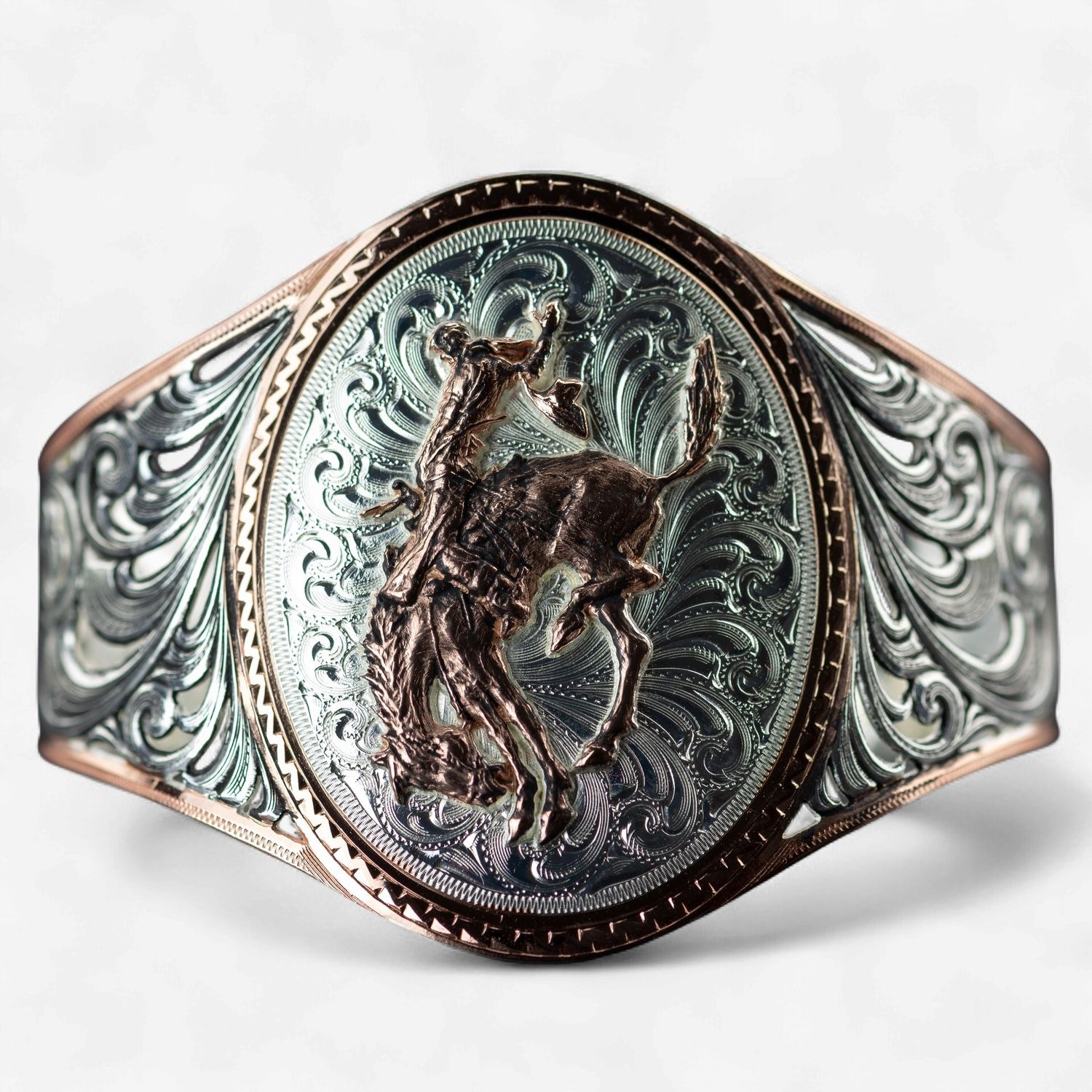 Pendleton Round-Up Montana Silversmiths Rose Gold Cuff