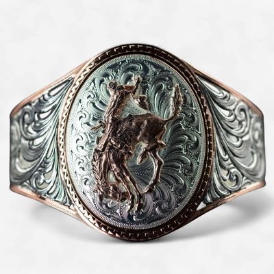 Pendleton Round-Up Montana Silversmiths Rose Gold Cuff