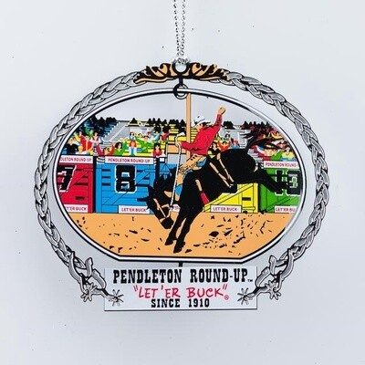 Pendleton Round-Up 2-D Chutes Ornament