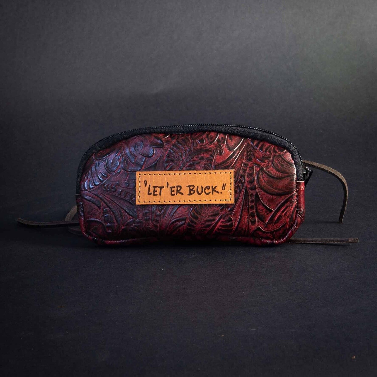 Pendleton Round-Up Red Horn Bag