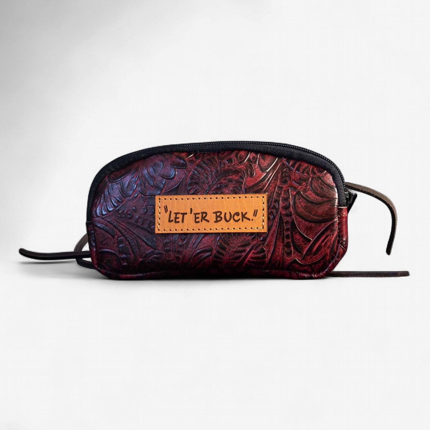 Pendleton Round-Up Red Horn Bag