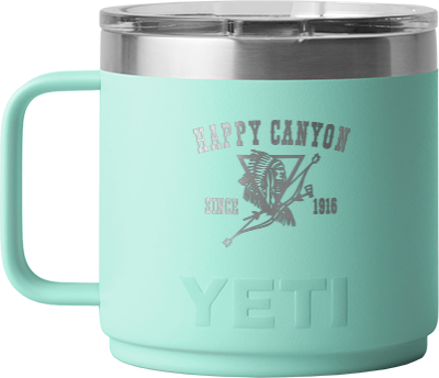 Happy Canyon YETI 14oz Seafoam Mug w/ MagSlider Lid