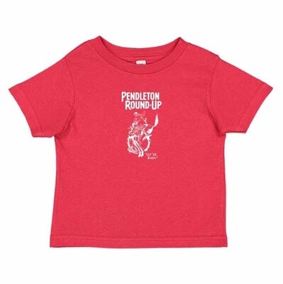 Infant Pendleton Round-Up Red Detailed Bucking Horse Tee