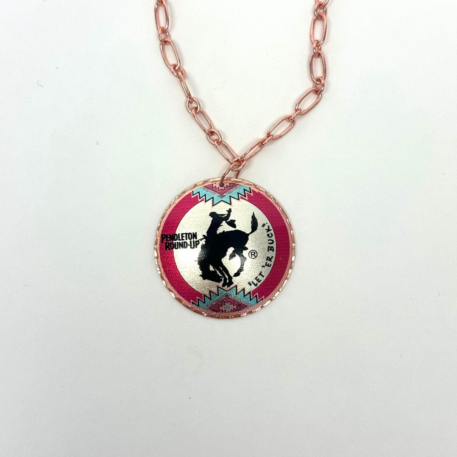 Pendleton Round-Up Southwest Bronco Necklace