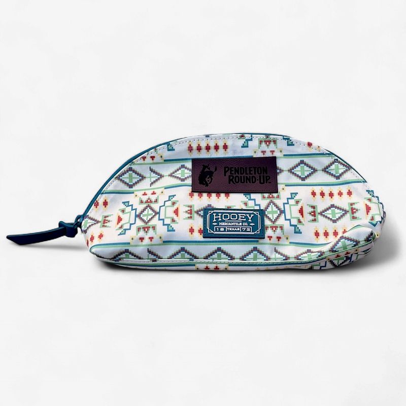 Pendleton Round-Up Cream Aztec Hooey Make Up Bag