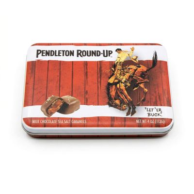 Pendleton Round-Up Milk Chocolate Sea Salt Caramels
