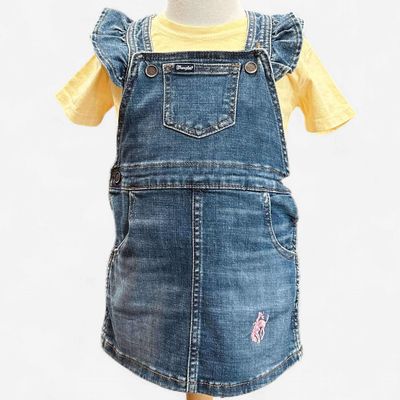Toddler Wrangler Pendleton Round-Up Denim Skirtall