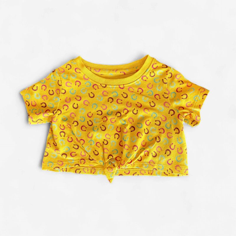 Infant Girls Wrangler Pendleton Round-Up Front Tie Tee