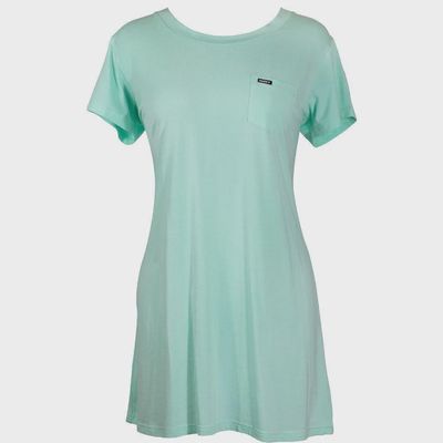 Ladies Hooey Pendleton Round-Up Teal T-Shirt Dress