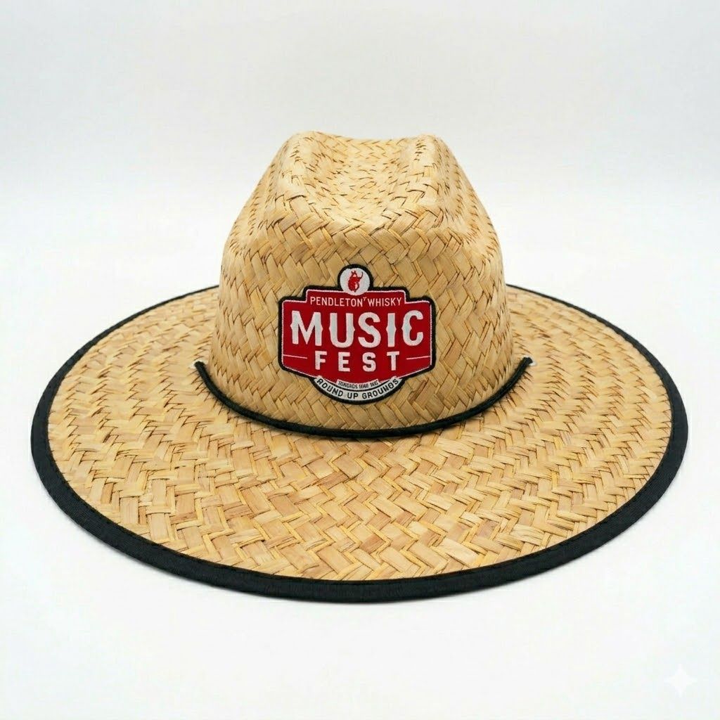 Pendleton Whisky Music Fest Straw Hat