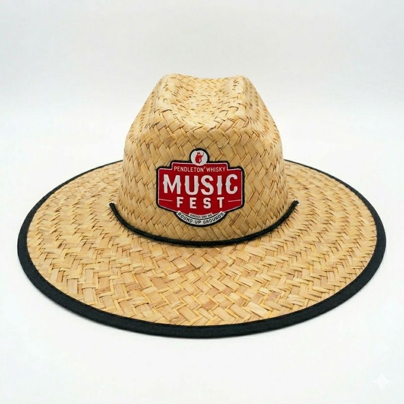 Pendleton Whisky Music Fest Straw Hat