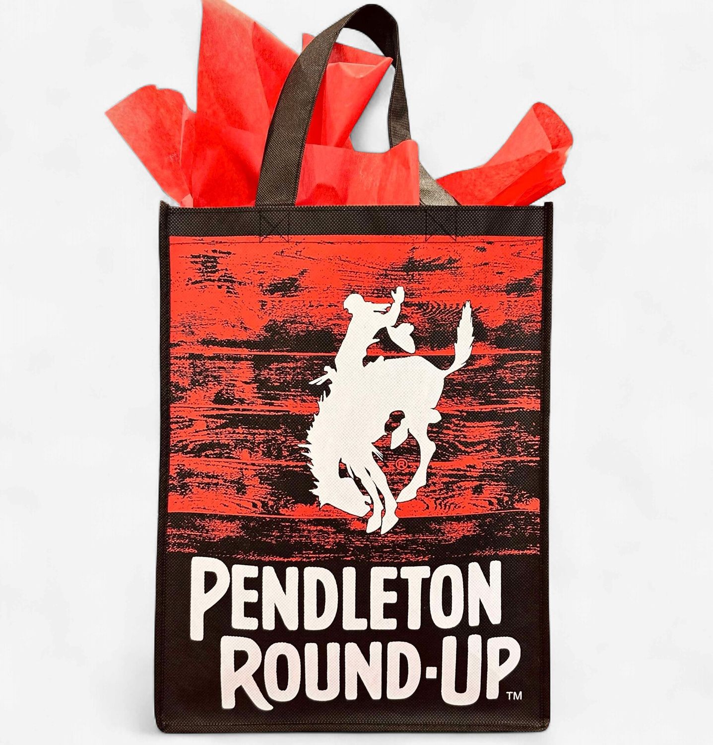 Pendleton Round-Up Barnwood Reusable Tote Bag