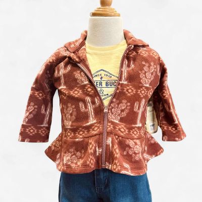 Infant Wrangler Pendleton Round-Up Fleece Cactus Hoodie