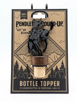 Pendleton Round-Up Bottle Topper