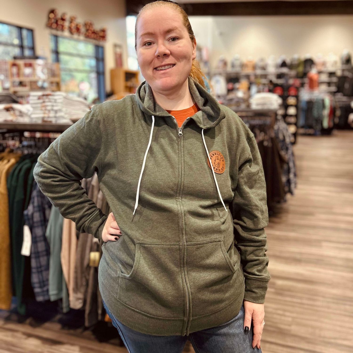 Men's Pendleton Round-Up Menace Full Zip Hoodie