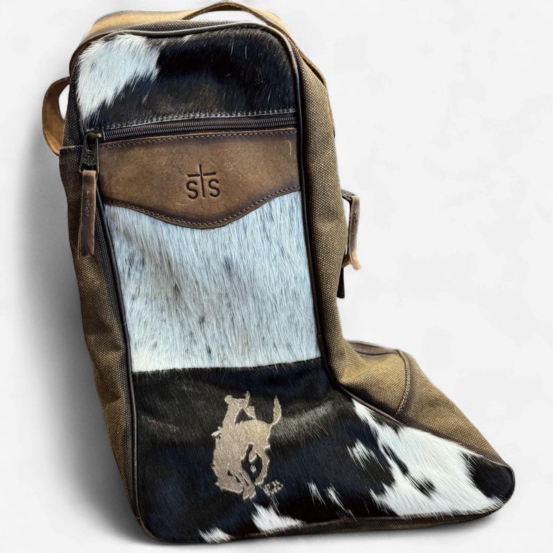Pendleton Round-Up Cowhide Boots Bag