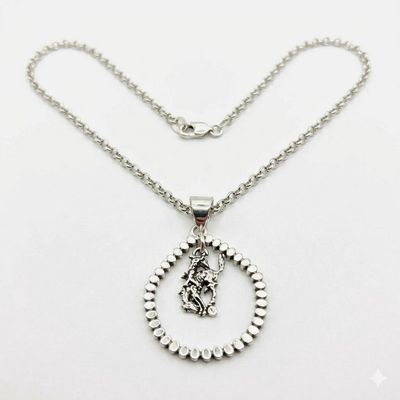 Pendleton Round-Up Montana Silversmiths Beaded Teardrop Necklace