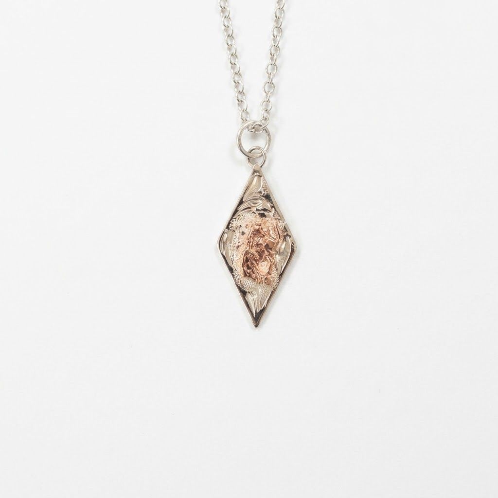 Pendleton Round-Up Montana Silversmiths Diamond Necklace