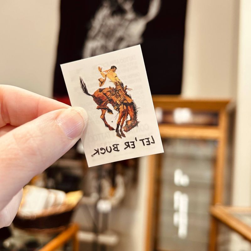Pendleton Round-Up Full Color Temporary Tattoo