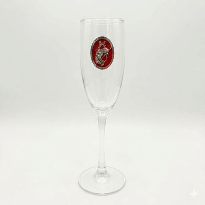 Pendleton Round-Up Pewter Champagne Flute