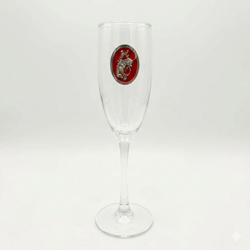 Pendleton Round-Up Pewter Champagne Flute