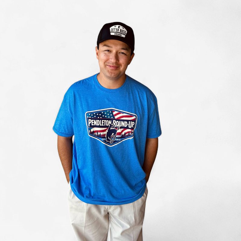 Men's Pendleton Round-Up Flag Tee