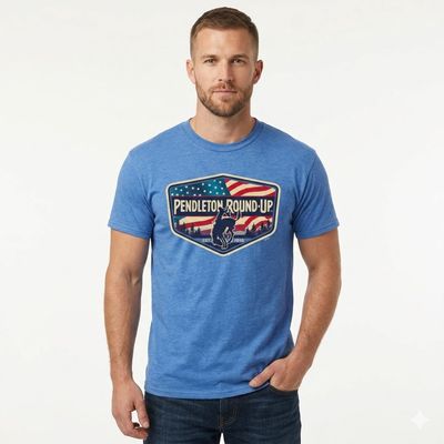 Men's Pendleton Round-Up Flag Tee