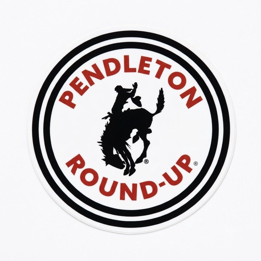 Pendleton Round-Up Sticker