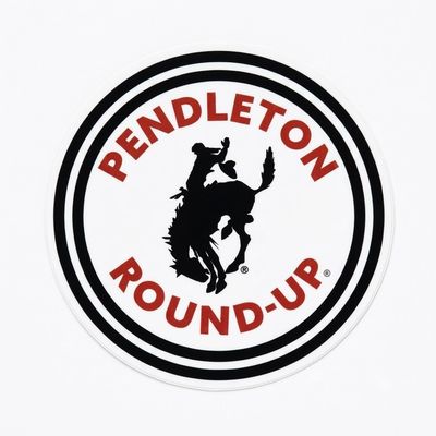 Pendleton Round-Up Sticker
