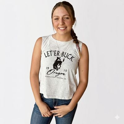 Ladies Pendleton Round-Up Hide Out Tank Top