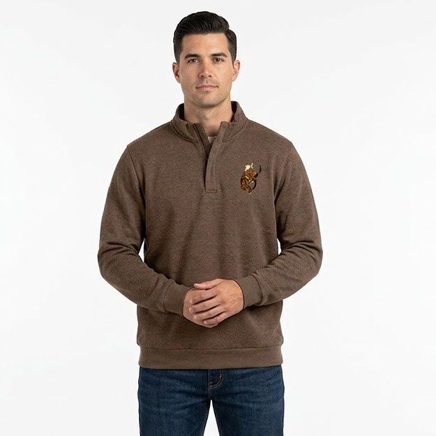 Men's Pendleton Round-Up Full Color Bucking Horse 1/4 Zip