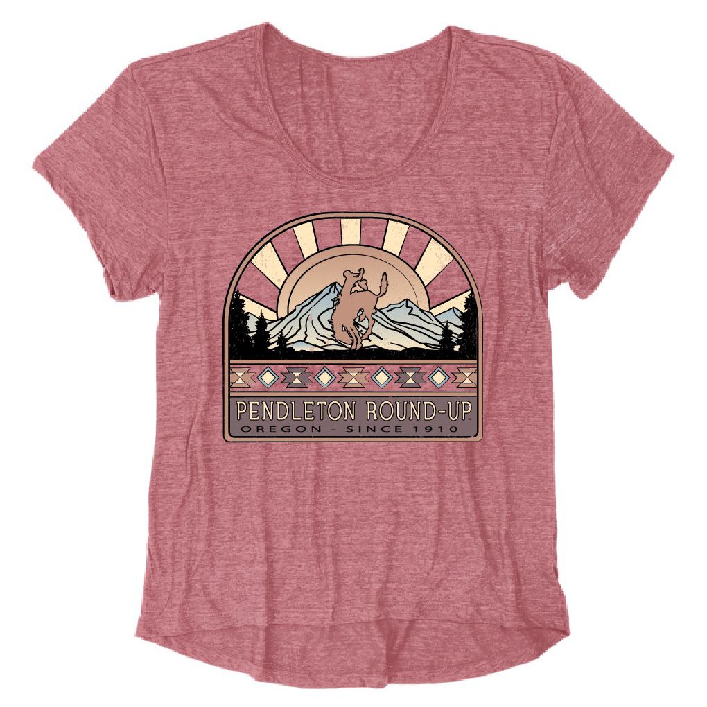 Ladies Pendleton Round-Up Tall One Tee, size: S