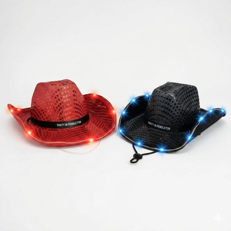 Pendleton Whisky Music Fest Light Up Cowboy Hat